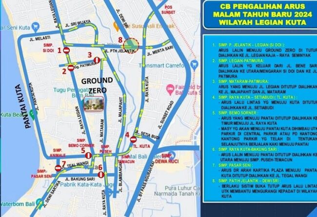 rute pengalihan