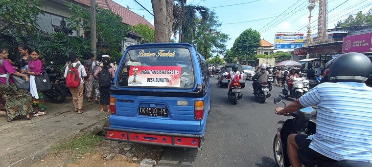 angkot gratis