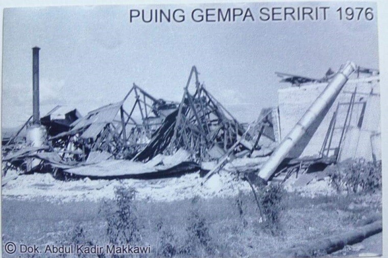 dokumentasi gempa seririt 1976