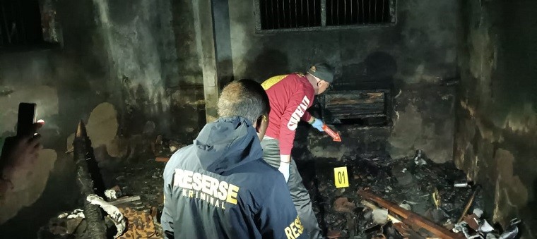 dapur terbakar