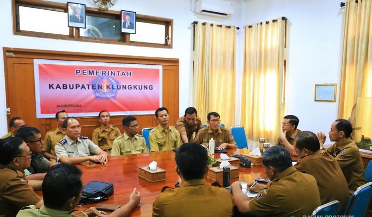 bupati satria gelar rapat kordinasi