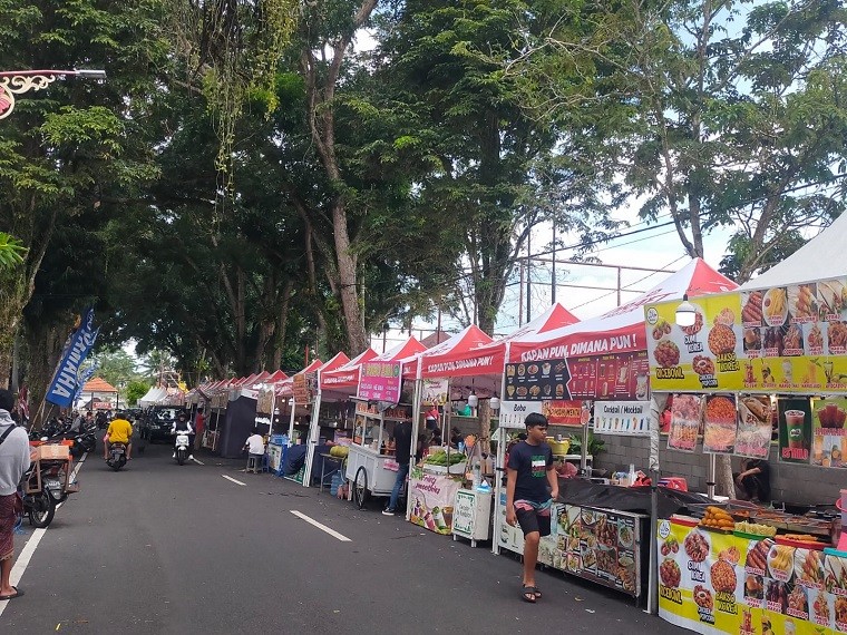 tenda pedagang