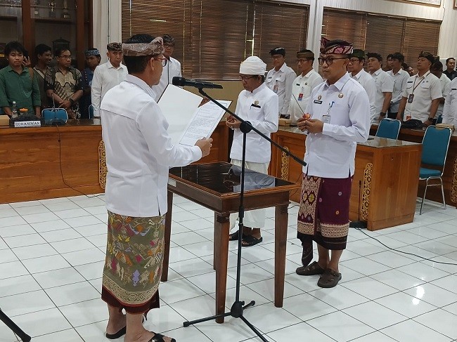 lantik sekda lantik sekda